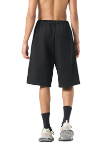Shorts en molleton épais personnalisés 100 % coton, shorts de survêtement oversize en coton premium, shorts streetwear, OEM ODM Marque privée - Product Image 3