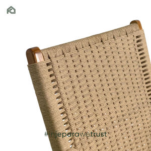 Chaise longue de luxe moderne en teck pour la maison, le salon et l'extérieur (balcon) - Product Image 6