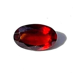 Lot en gros de pierres précieuses naturelles Hessonite Grenat ovales facettées calibrées 5x7mm pour la fabrication de bijoux - Product Image 1