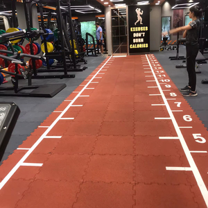 Tapis de gym, dalles de sol en caoutchouc, revêtements de sol sportifs en caoutchouc pour salle de sport - Product Image 1