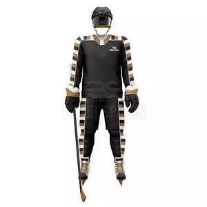 Uniforme de Hockey sobre Hielo de Talla Grande para Jóvenes, Ropa Deportiva, Uniforme de Hockey sobre Hielo, Fabricante de Pakistán - Product Image 4