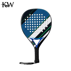 Raquette de padel professionnelle en fibre de carbone, face en EVA souple, avec housse de sac de padel, pour hommes et femmes, accessoires d'entraînement - Product Image 5
