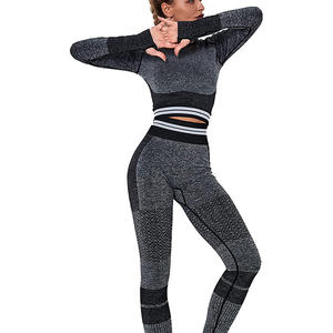 Conjunto Deportivo para Mujer con Logotipo Personalizado, Leggings de Compresión para Gimnasio, de un Solo Hombro - Product Image 5