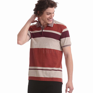 Vente en gros OEM 2024 T-shirts polo à manches courtes en coton à séchage rapide pour hommes Conception solide Logo personnalisé Options de marque Vêtements de sport vierges - Product Image 5