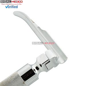 Set de Laringoscopio Manual de Fibra Óptica de Acero Inoxidable Alemán, de Alta Calidad, con Certificación CE, para Uso Hospitalario en Cirugía General, Duradero - Product Image 2