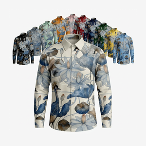 Camisa Hawaiana Personalizada con Estampado Completo para Hombre, Camisa de Verano Informal de Manga Corta, Elegante, con Cuello, Cómoda para la Playa - Product Image 1