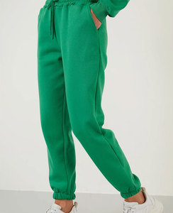 ชุดวอร์มสำหรับผู้หญิงเสื้อครอปเอวลอยปักลายดอกไม้ผ้าแอปพลิเคชั่นแอซิดกรดมีฮู้ดและกางเกงวอร์มชุดวอร์มสำหรับผู้หญิง - Product Image 3