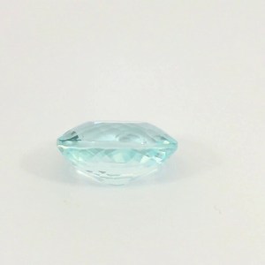 Aguamarina natural de corte ovalado, piedra preciosa suelta de origen brasileño, piedra azul genuina para la fabricación de joyería fina y colección. - Product Image 2
