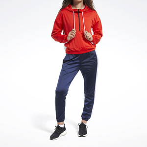 2-Piece Slim Fit Polyester Streetwear Gym Tracksuit Joggers Pants Hoodie Sweatpants Lace Button Decor Side <b>Strip</b> Printed 2pcs - Product Image 1
