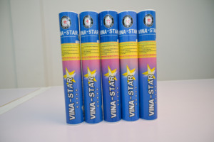 Wholesale Vina-Star Professional Graphite Badminton Shuttlecock Goose Feather Tournament Club Training Grade Stable Flight - Product Image 6