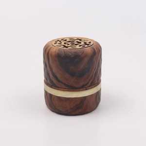 New Style Wooden Wood Pattern Bakhoor Wedding Religious Aromatic Fragrance Durable Wood Incense <b>Burner</b> Stick Holder - Product Image 3