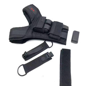 Gilet lesté réglable en nylon respirant pour la course, l'entraînement, le fitness en extérieur, ceinture de sport, équipement d'entraînement - Product Image 4