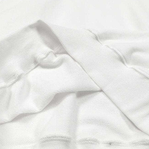 Unisex White Oversized <b>Hoodie</b> With Glitter Print "I DON'T SLEEP" Front Letter Design Casual Autumn Wear - Product Image 6