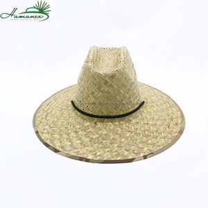 Việt Nam giá Tốt Việt Nam cao bồi theo phong cách mũ rơm màu nâu với một thuận tiện trở lại dù để che nắng mô hình ha277 - Product Image 4