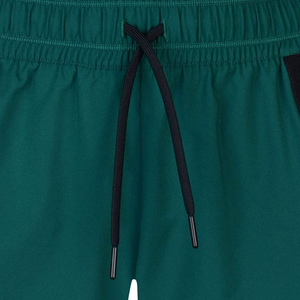 Shorts tricotés color block pour femme avec taille élastique, poches, séchage rapide, style sportif, respirant, coupe régulière, taille mi-haute - Product Image 3