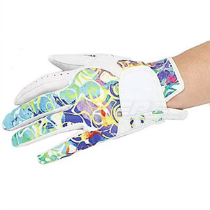 Customize Logo Golf <b>Gloves</b> High Quality Genuine Cabretta Leather Golf <b>Gloves</b> For Online Sale - Product Image 5