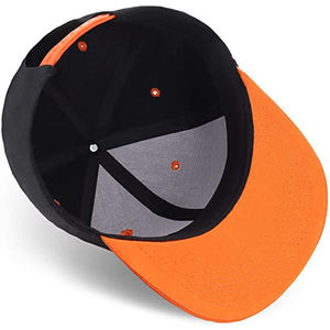Casquette de baseball ajustée classique unie de haute qualité pour hommes, 6 panneaux, style Gorras, avec fermeture Snapback – Vente en gros - Product Image 4