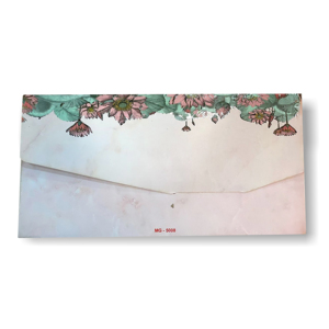 Enveloppe de luxe pour argent de mariage Shagun Hongbao Lai Si, pochette cadeau rouge pour offrir de l'argent en espèces, provenant d'Inde, pack cadeau d'argent de mariage haut de gamme - Product Image 2