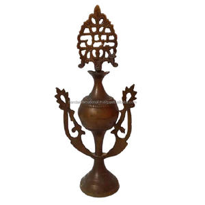 หม้ออายไลเนอร์ทองเหลืองพร้อมแท่ง surmedani ขัดเงาสำหรับเก็บเครื่องสำอางเครื่องสำอางที่ใช้ - Product Image 1