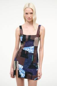 Robe Courte Tendance Sexy pour Clubbing, Couleur Unie, Épaules Dénudées, Manches Courtes, Dentelle Élégante, Élément Uni - Product Image 4