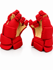 Guantes de Hockey sobre Hielo Personalizados IBERIA, Poliéster/Cuero Sintético con Cierre, Guantes Deportivos Acolchados de Protección para Jugadores y Equipos - Product Image 6