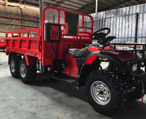 400cc ATV Farm 6 Wheels All Terrain Vehicle with <b>Gasoline</b> All-Terrain Hydraulic Dumper Heavy Loader - Product Image 4