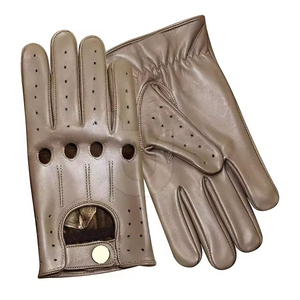 ถุงมือขับรถหนังแท้สำหรับผู้ชาย แบบเต็มนิ้ว กันน้ำ ดีไซน์ใหม่ ทันสมัย ใช้ในชีวิตประจำวัน ถุงมือขับรถแบบสั่งทำ - Product Image 5