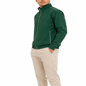 Men's Custom <b>Track</b> <b>Jacket</b> Lightweight Zip Up Casual Sportswear OEM Custom Autumn Wear Manufacturing Side Pockets <b>Track</b> <b>jacket</b> - Product Image 3