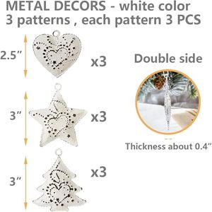 Adorno Navideño de Ángel Colgante de Metal Elegante, Superventas, para Decoración de Árboles Festivos, Colección de Regalos Decorativos para el Hogar - Product Image 2