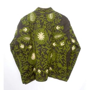 Wholesale Eco-Friendly Quick Dry Elegant Embroidered Cotrise Jacket Regular Autumn/Winter Coat Traditional Patterns Breathable - Product Image 6