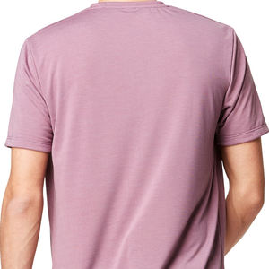 T-shirt en jersey biologique en bambou pour homme, t-shirt d'été à manches courtes, t-shirt personnalisé à col rond pour homme - Product Image 2