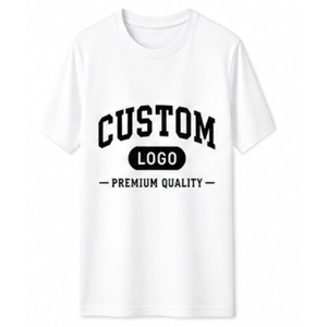 Wholesale <b>Cheap</b> Promotional <b>Tshirts</b> Men 100% Cotton Team Custom Label Worsted Anti-Pilling Loose Fit Tee - Product Image 6