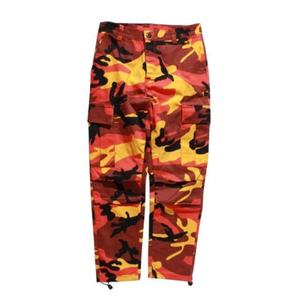 Pantalon cargo en coton respirant pour homme, imprimé camouflage, pantalon décontracté multi-poches, vêtements d'automne - Product Image 4