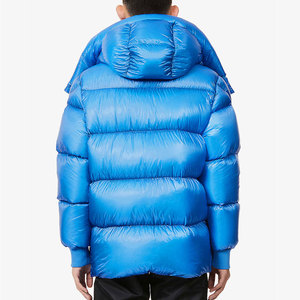 Emerald Green Hooded Down Puffer <b>Jacket</b> Front Pocket Zip Closure Casual Winter Coat Unisex Regular Fit Outdoor Windproof <b>Jacket</b> - Product Image 6