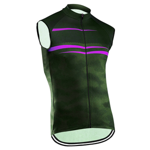 Custom OEM Printed <b>Cycling</b> Vest Wholesale Sleeveless Racing Vest High-Performance Moisture Wicking Sportswear - Product Image 4
