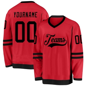 Maillot de hockey personnalisé bordeaux et or, qualité supérieure, vente en gros, directement de l'industrie, best-seller - Product Image 6