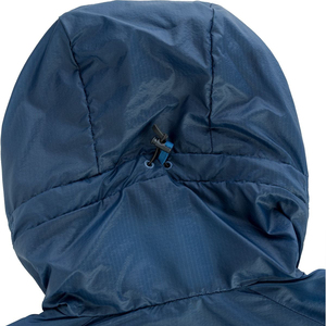 Chaqueta Cortavientos Ligera Impermeable con Capucha para Hombre, Deportiva, Transpirable, con Cierre de Cremallera, Azul - Product Image 5