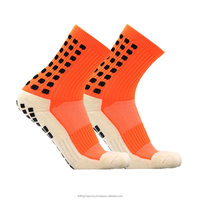 Chaussettes de Football respirantes pour hommes, chaussettes d'été en caoutchouc de coton, Football pour hommes, cyclisme, accessoires de sport, chaussettes de Football