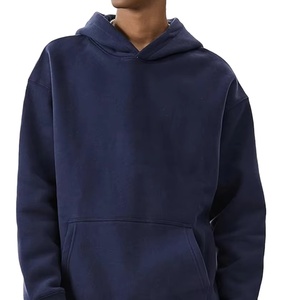 Sudadera con Capucha para Hombre de Alta Calidad, Fabricada en Bangladesh, con Logotipo Personalizado, Lisa, Teñida, de Algodón, Poliéster y Felpa, al por Mayor - Product Image 1