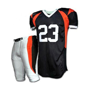 Nouvelle conception 2026, uniforme de football américain 100% polyester personnalisé, respirant, léger, toucher doux, uniforme de football américain pour hommes - Product Image 4