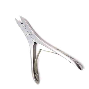 คีมตัดกระดูกสแตนเลสแบบแมนนวลขนาด 190 มม. เครื่องมือผ่าตัด - Product Image 3