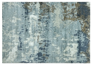 Alfombra Elegante de Lana con Mechones para Vestíbulo de Hotel, Alfombra de Diseño Hecha a Mano para Decoración de Hoteles Boutique, Fabricante de la India - Product Image 3