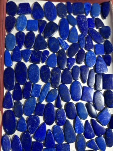 Cabujones de Lapislázuli Azul Natural Trimurti Gems - Grado AAA, Formas Variadas (20-50mm) |   Material suelto para la fabricación de joyas |   Venta al por Mayor - Product Image 5