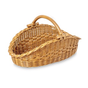 Rattan <b>baskets</b> for gifts <b>cheap</b> cost best quality woven <b>basket</b> with handle flower fruit container - Product Image 1