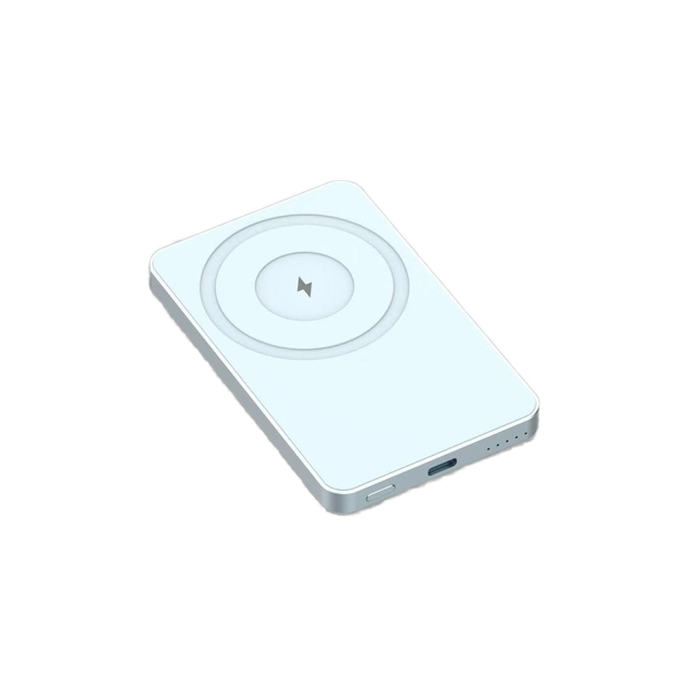 Custom Designed MS015B 5000mAh Ultra Slim Lightweight 20W/15V PD Wireless Charger Hot Sale Power Bank Multiple Mobile Devices