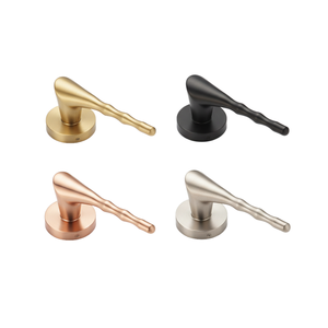 Architectural Brass Mortise <b>Door</b> <b>Handle</b> <b>Set</b> Premium <b>Modern</b> Lever Design with Antique Black and Gold Finish for Custom Villa <b>Door</b> - Product Image 1