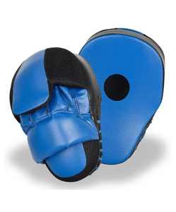 En gros, Mitaines de boxe 2.0 noires, Pads de frappe profilés, Mitaines de frappe à air, avec logo personnalisé, en PU anti-impact, écologiques - Product Image 6