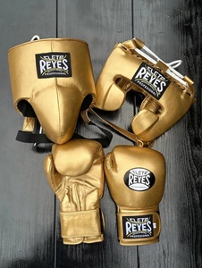 Set de Boxeo Cleto Reyes de Alta Calidad, Estilo Mexicano, con Cierre de Gancho y Bucle, de Cuero Premium, Antideslizante, para Sparring - Product Image 1