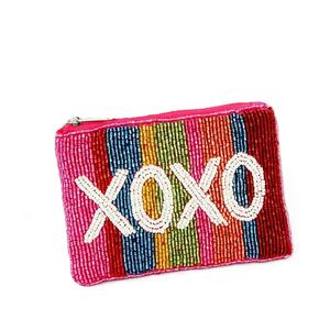 Pochette à monnaie brodée de perles ethniques pour femme, style vintage, avec motif artistique - Product Image 6