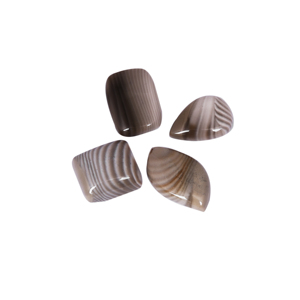 พลอยฟลินท์หลากสีแบบฟรีฟอร์ม ขัดเงา สำหรับทำเครื่องประดับ ขายส่ง - Product Image 1
